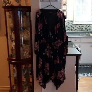 Shark bite dress. By George 3x